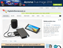 Tablet Screenshot of digitalnidomacnost.cz
